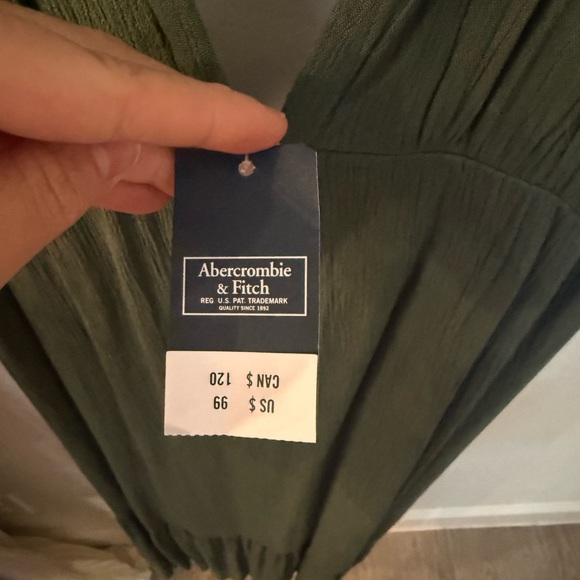 Abercrombie & Fitch Tie Strap Baby Doll Midaxi Dress - Picture 6 of 6